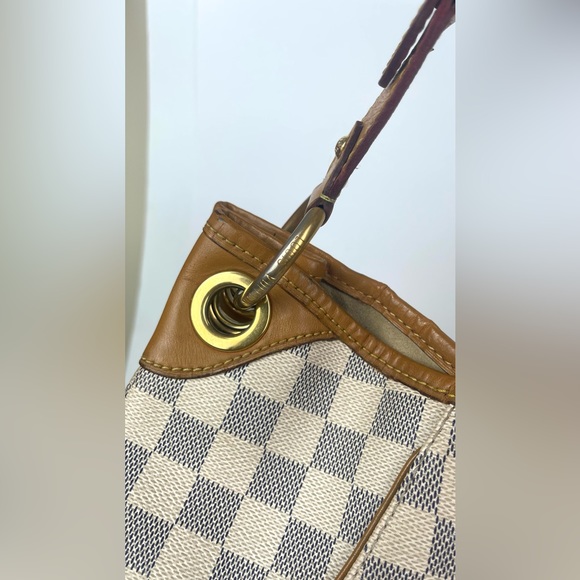 Authentic LOUIS VUITTON Galliera PM Azur Damier FL5018 Womens Handbag - Picture 5 of 16